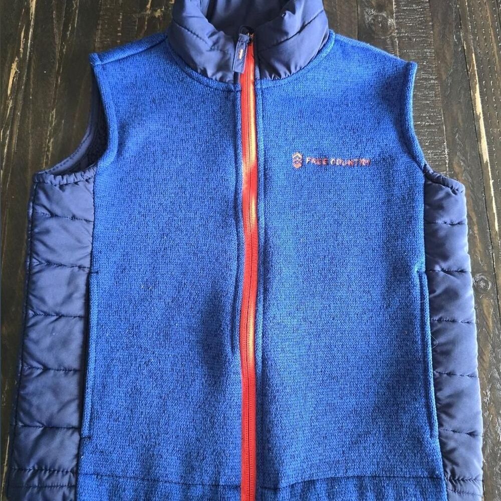 Free Country Vest Size Boys S 7/8